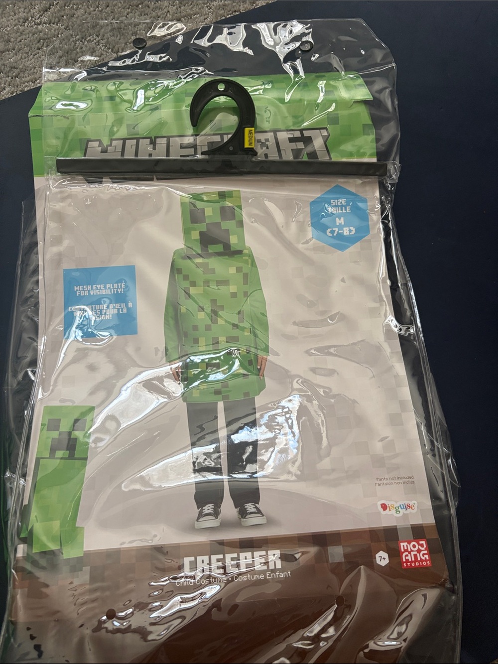 Spirit Minecraft Creeper Kids Costume - Green